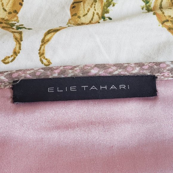 Vintage Elie Tahari Pink Tweed Skirt - Picture 3 of 3